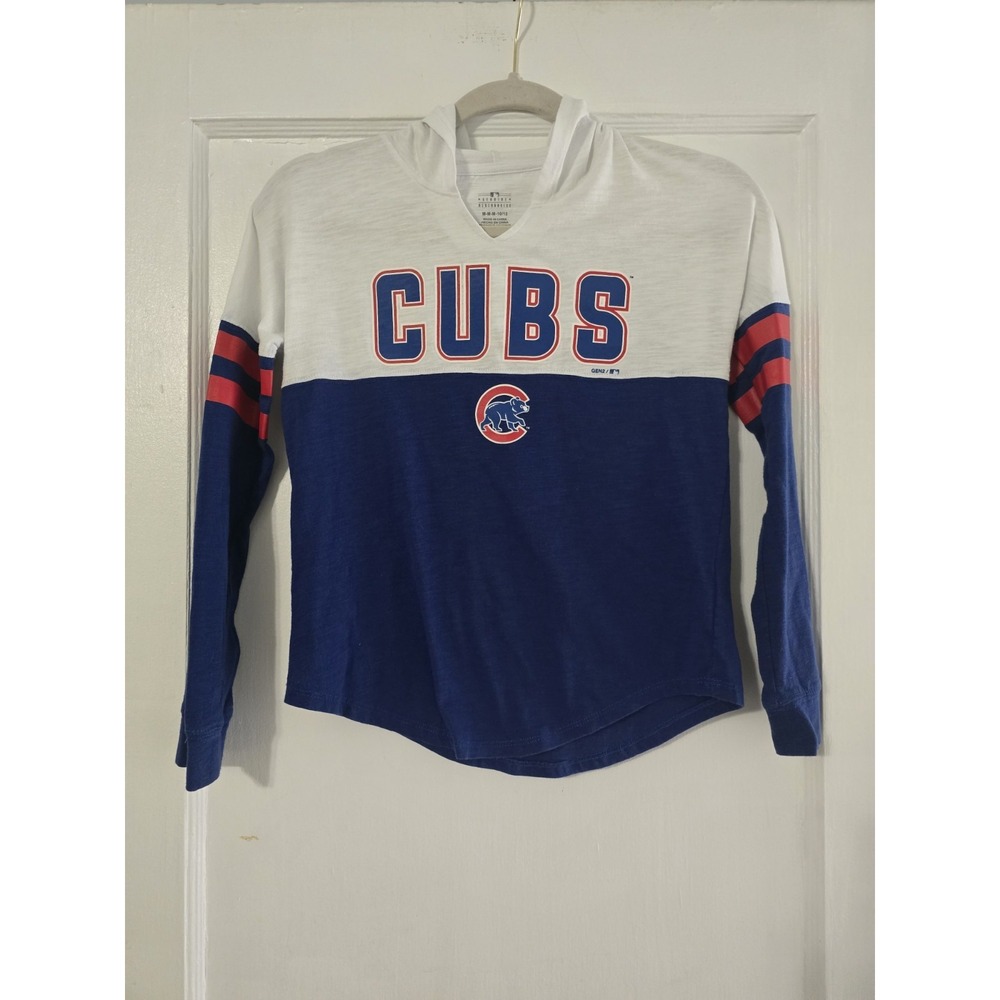 MLB Genuine Merchandise Chicago Cubs Pullover Hoodie Boy's Size‎ M 10/12